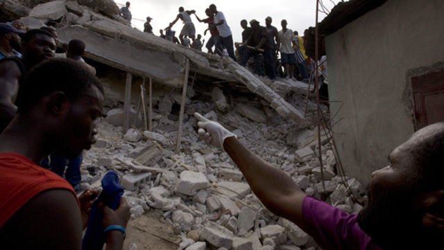 School collapses in Pétionville with children inside