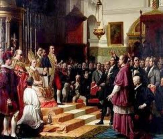 Se reúnen las Corte de Cádiz