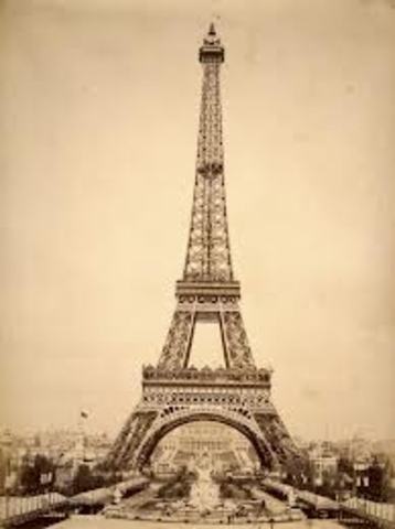 eiffel tower was created