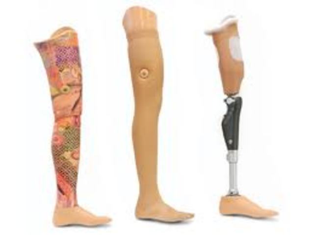 Prótesis de pierna - Biomateriales