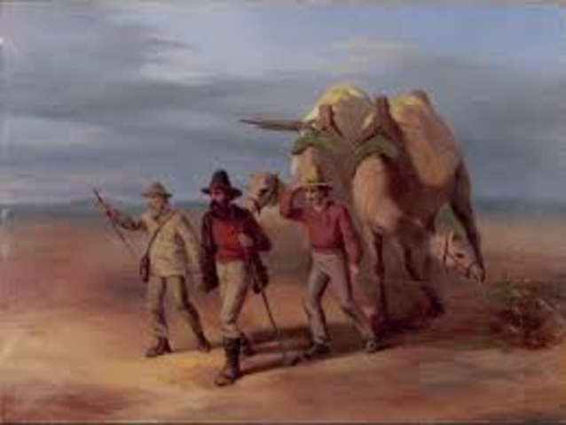 exploration of Australia begins