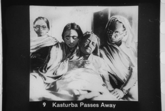 Death of Kasturba Gandhi