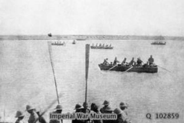 Crossing the shumran bend