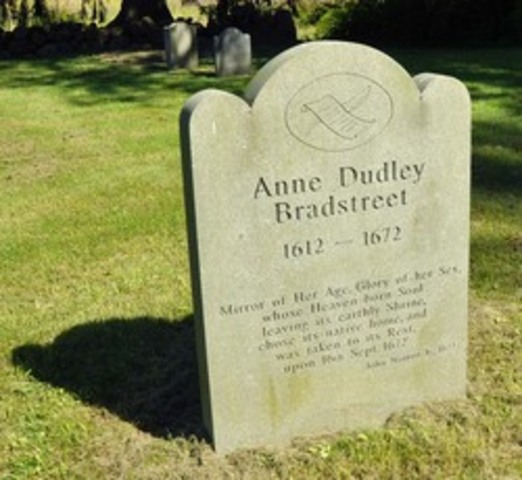 Anne Bradstreet's House Burns