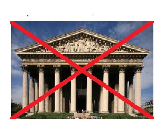 Deixa de ser organista a "La Madeleine"