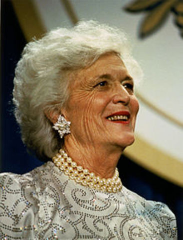 Early Life:Barbara Bush
