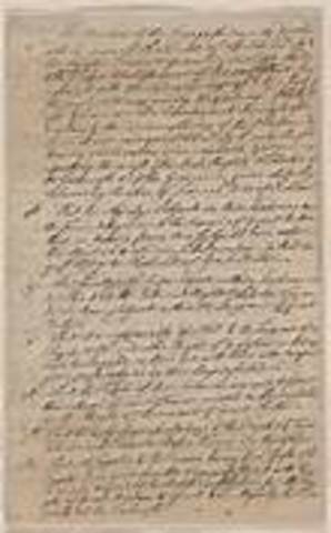 Declaration of Rights and Grievances