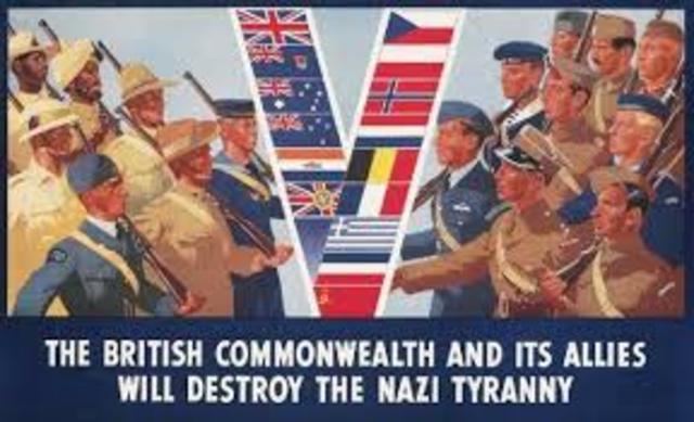 Britain and France declares war on Germany