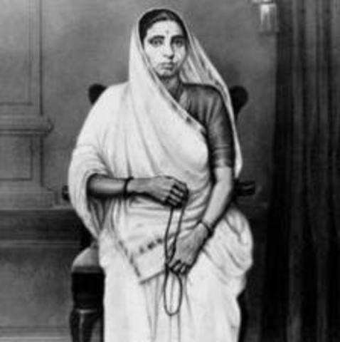 The Death of Gandhi's Mother