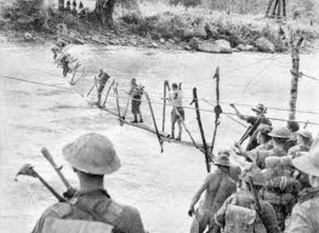 First conflict on Kokoda track
