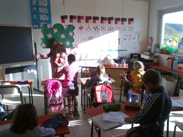 La nostra prima aula!