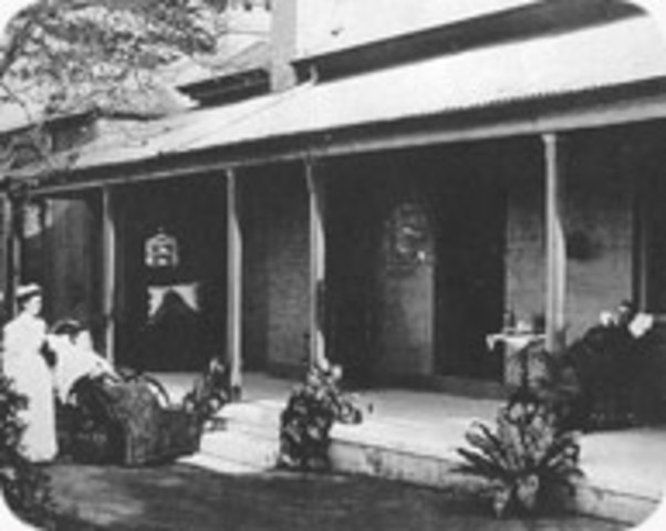 First hospital opened