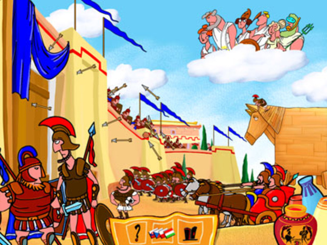 Trojan Horse is devised by Odysseus – Troy is sacked