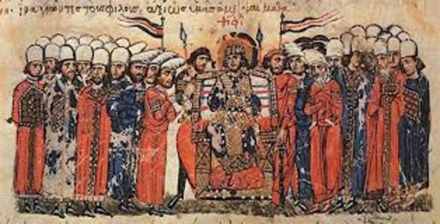 Ο Βασίλειος Α' ο Μακεδών ανακηρύσσεται αυτοκράτορας του Βυζαντίου