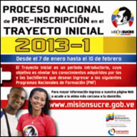 El objetivo: mision sucre