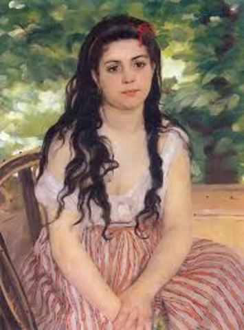 Renoir met Lise Trehot