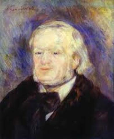 Met Richard Wagner and painted his portrait