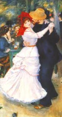 Renoir painted several works during his journey