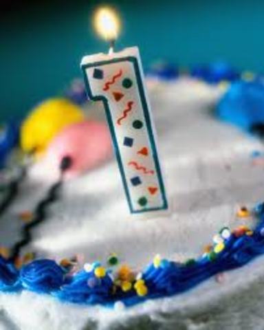 ¡¡¡Cumplo un añito!!!