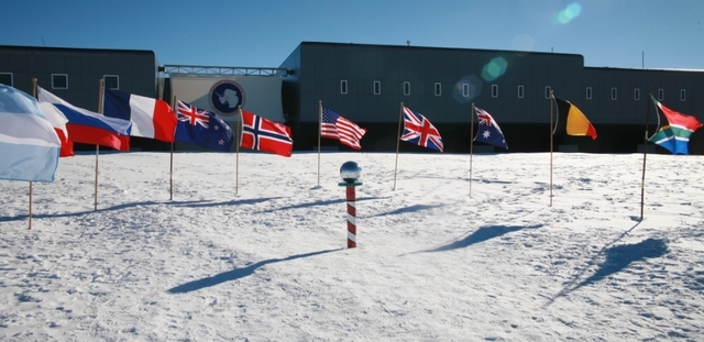 The Antarctic Treaty was signed by many nations.