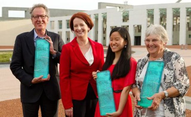 Australia Day awards held in Canberra
