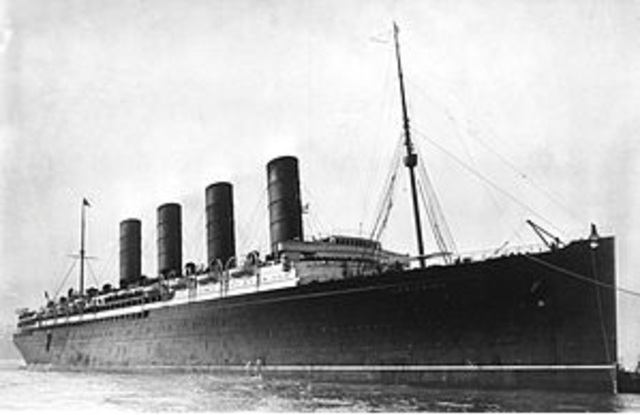 The Sinking of the Lusitania