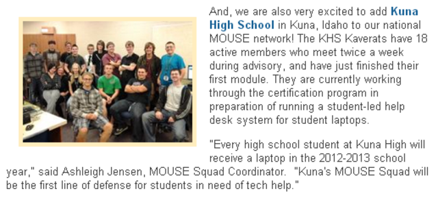 MOUSE Sqaud Feature