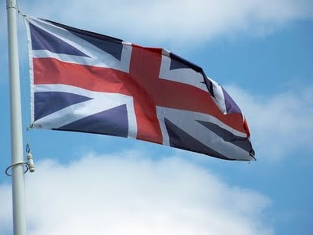 Captain James Cook raised the Union Jack