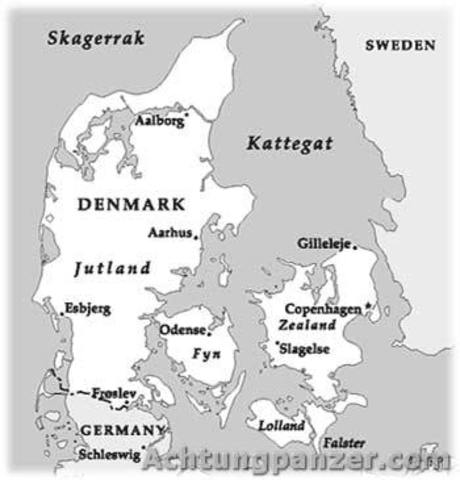 Germany invades Denmark.