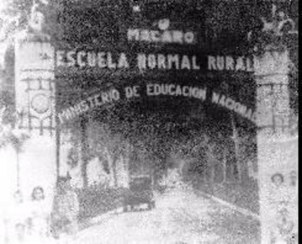 I Escuela Normal Rural Docente