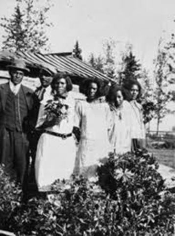 Black Loyalitsts immigrate to Canada