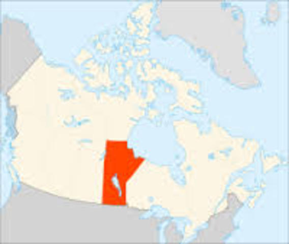 Manitoba is Created