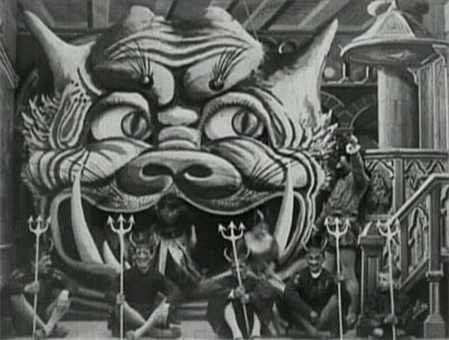 devils castle (1896) firsy horror movie