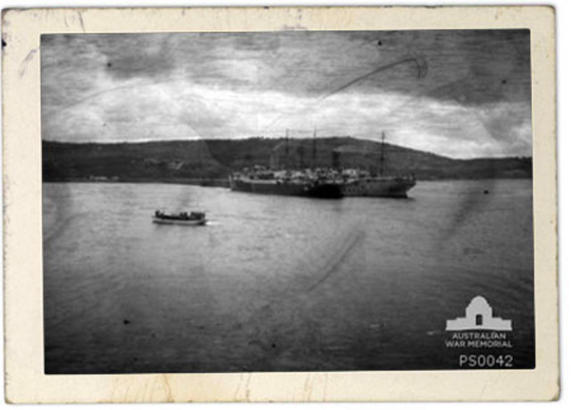 Transportation of the ANZAC'S to England