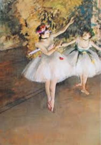 whty edger degas painted a lot ballarinas