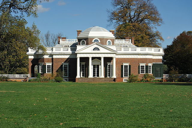 Jefferson Begins Construction of Monticello
