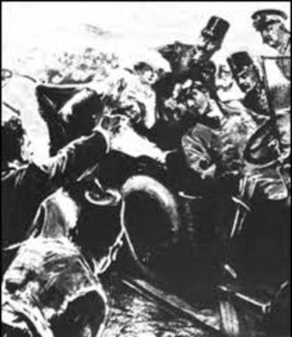 Arch duke Franz Ferdinand was assainated