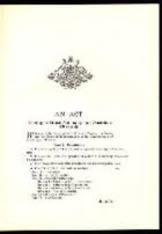 The Nationality and Citizenship Act