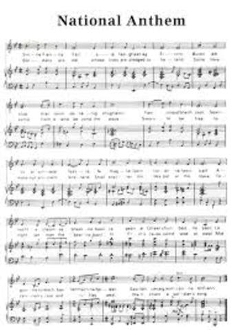 changed national anthem