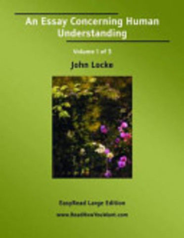 Essay Concerning Human Understanding