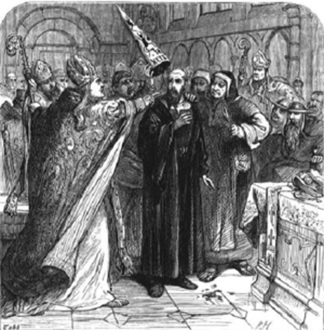 Declining Church authority in Poltics- Babylonian Captivity and Great Schism