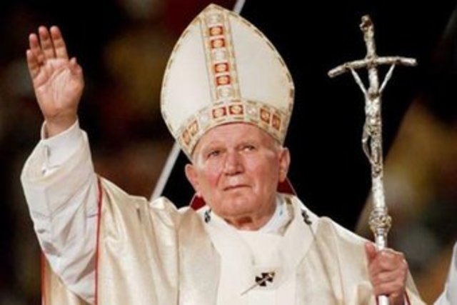 John Paul II visits Australia for Beatification of Mary MacKillop