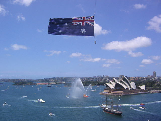 The Establishment of Australia day