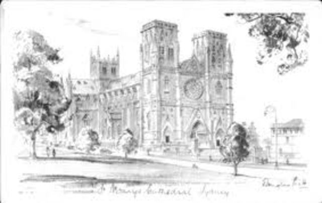 St Mary's Catheral was re-built