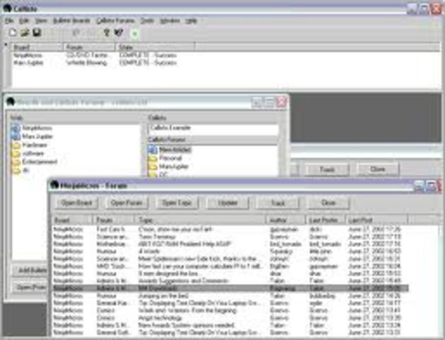 Newsgroups, Bulletin Boards