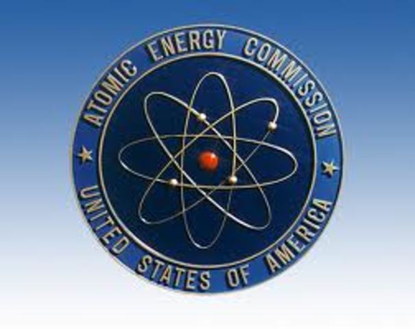 the U.S. atomic enegry commsion is created