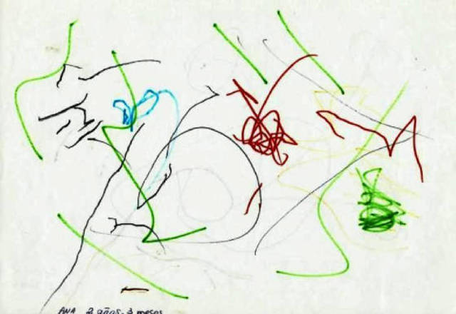 Mi pirmer dibujo en la guarde!!