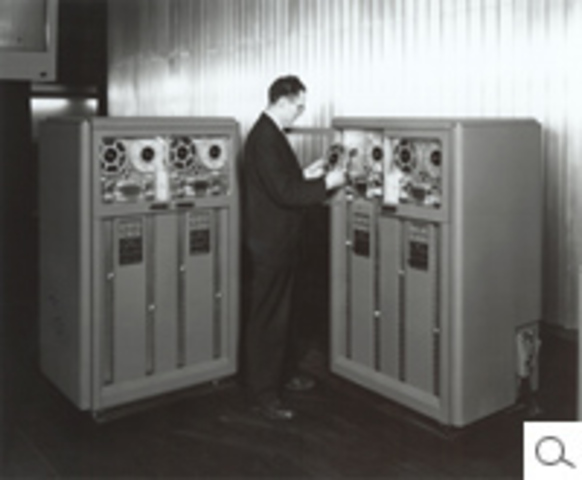 Magnetic Tape Used for Inexpensive Mass Storage