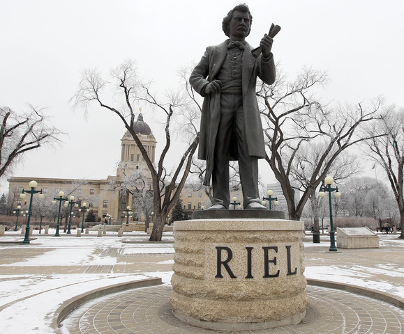 Louis Riel surrenders