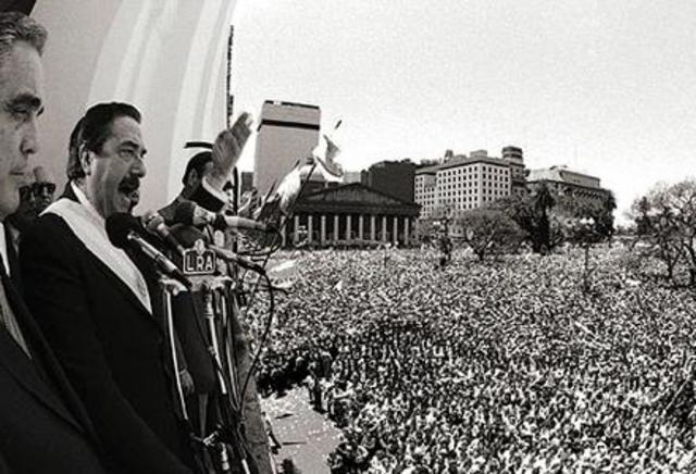 Vuelta a la Democracia